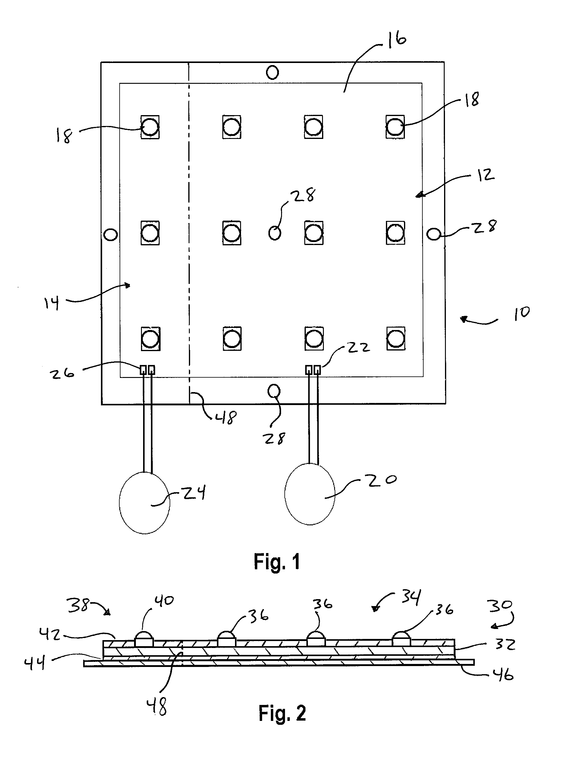 Emergency egress lighting system