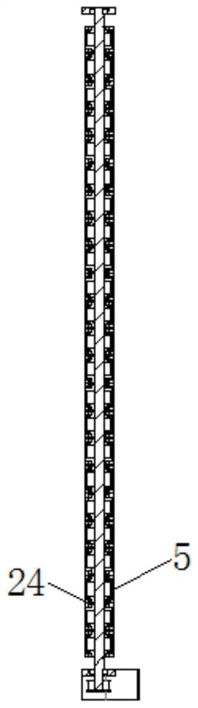 Conveyor belt achieving waste sorting