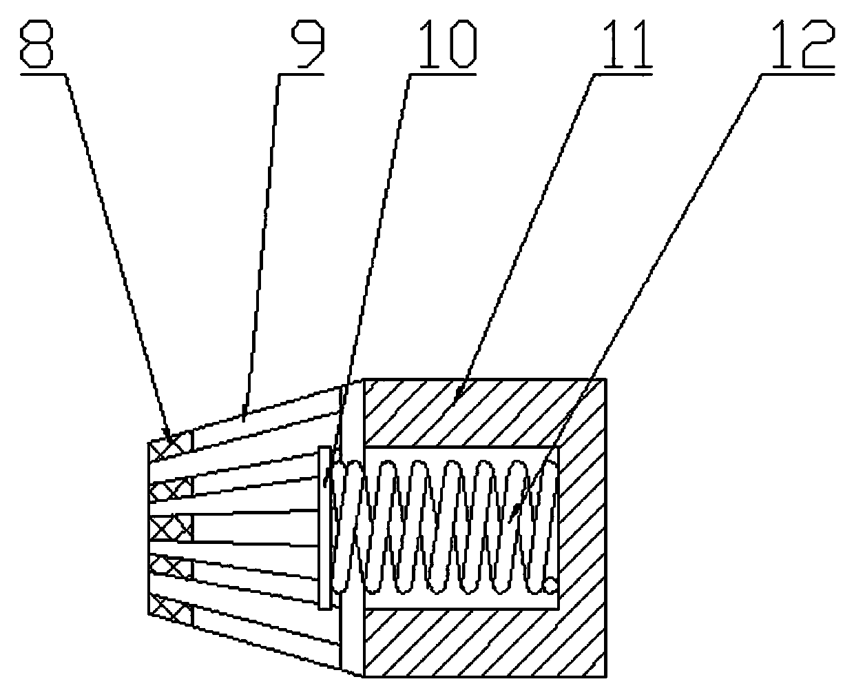 Grinding process technology for casting aluminum-nickel-cobalt magnetic steel