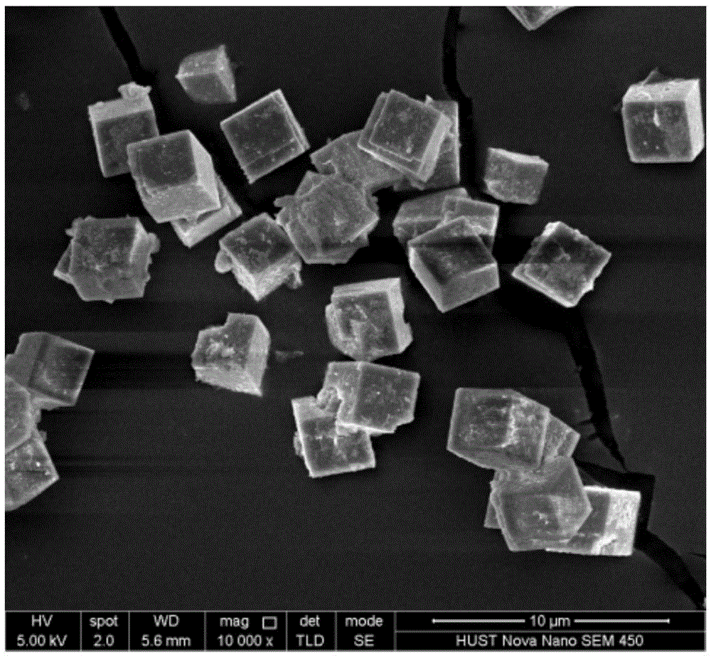 Preparation method for synthesizing Cu-SAPO-34 molecular sieve based catalyst through hydrogen fluoride modified one-step method