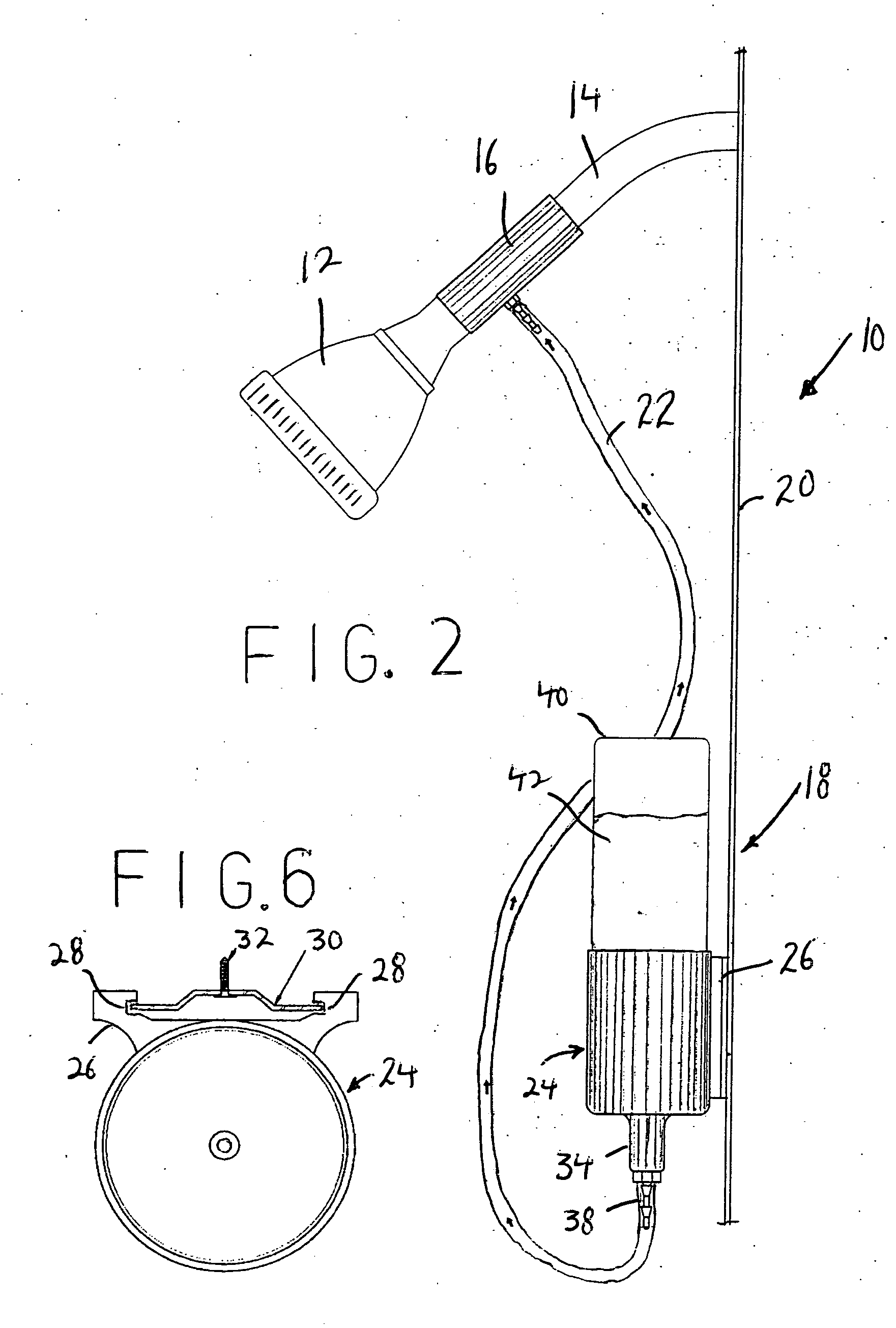 Soap dispenser system and valve arrangement therefor