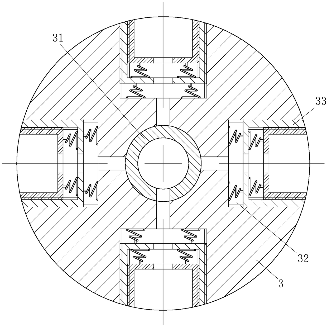 Metal wire surface treatment device