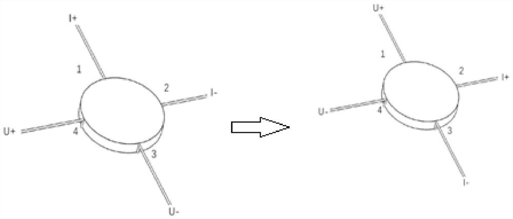 In-situ measurement method for metal resistivity at high temperature and high pressure