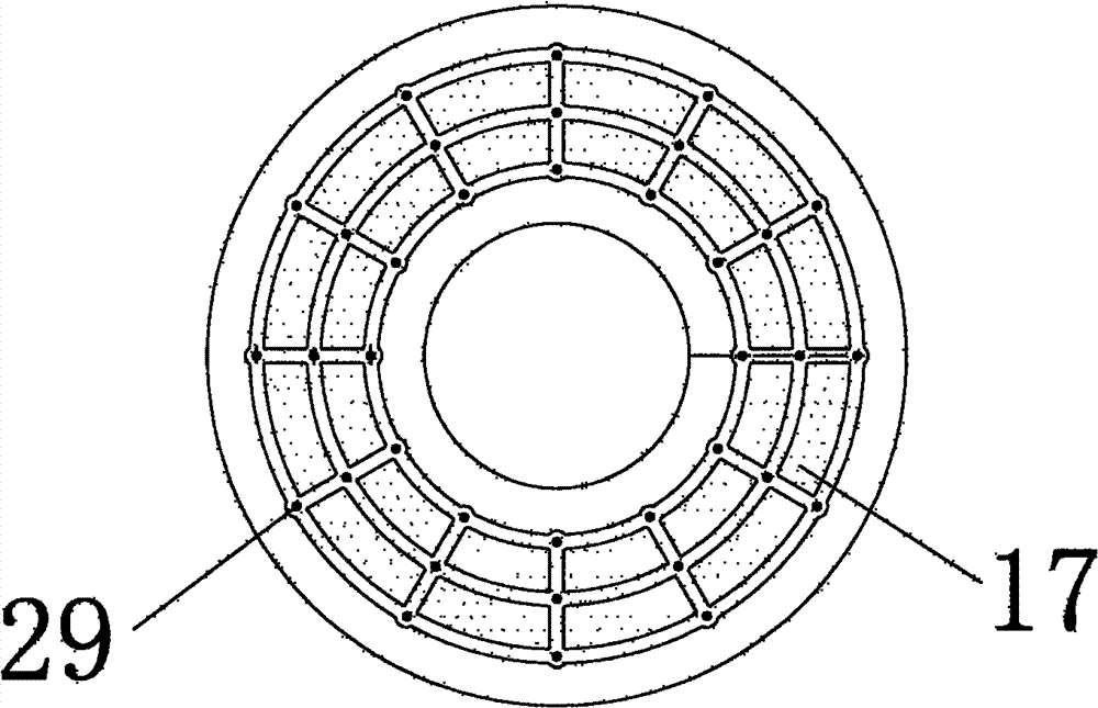 Device for testing influence of multiphase flow on tensile strength of rock