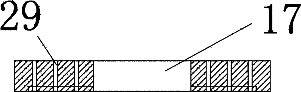 Device for testing influence of multiphase flow on tensile strength of rock