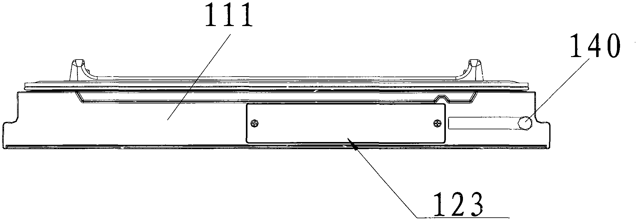 Door body for refrigerator and refrigerator with same