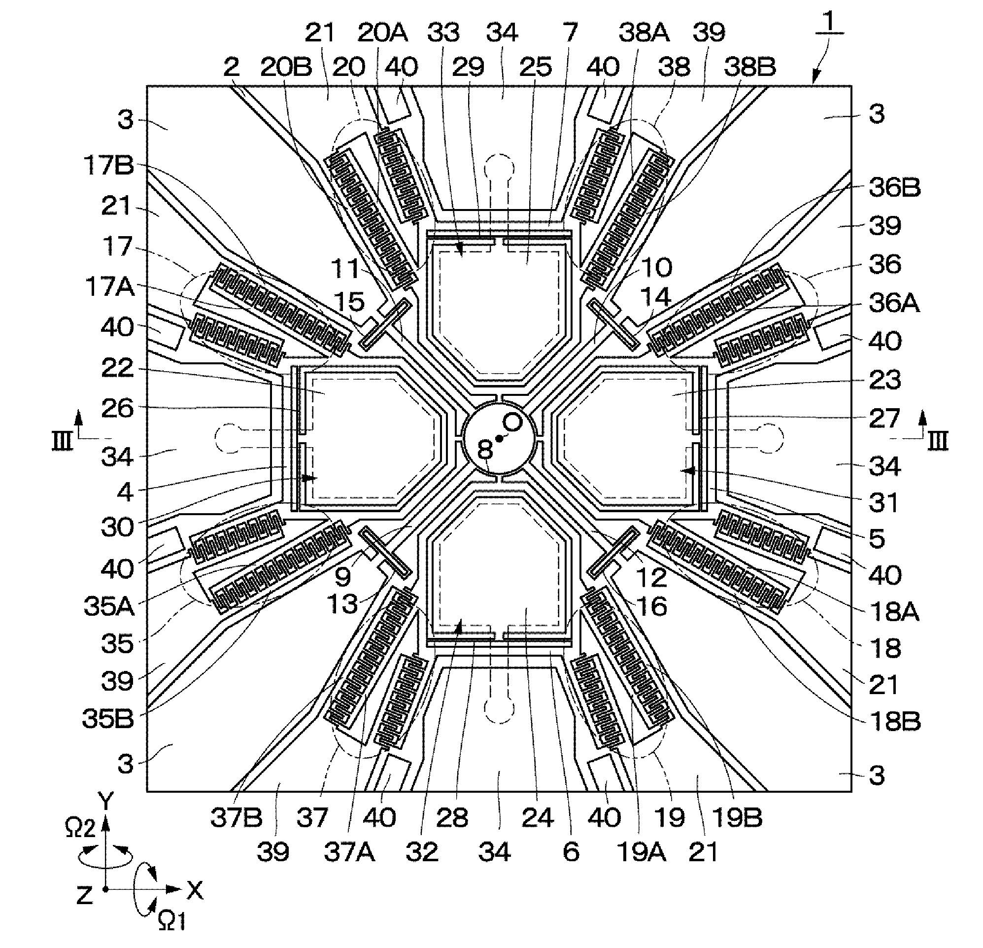 Angular velocity sensor