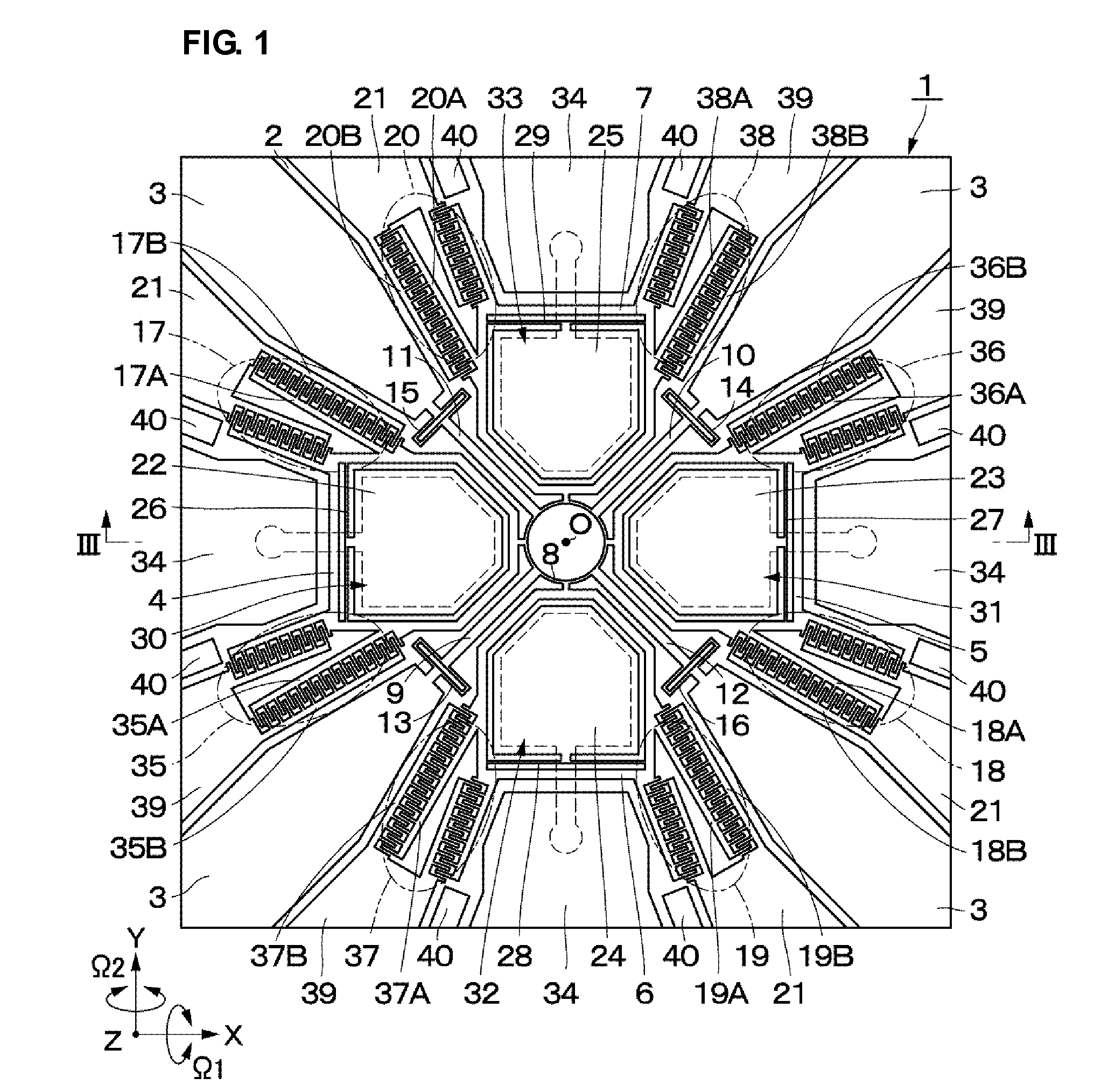 Angular velocity sensor