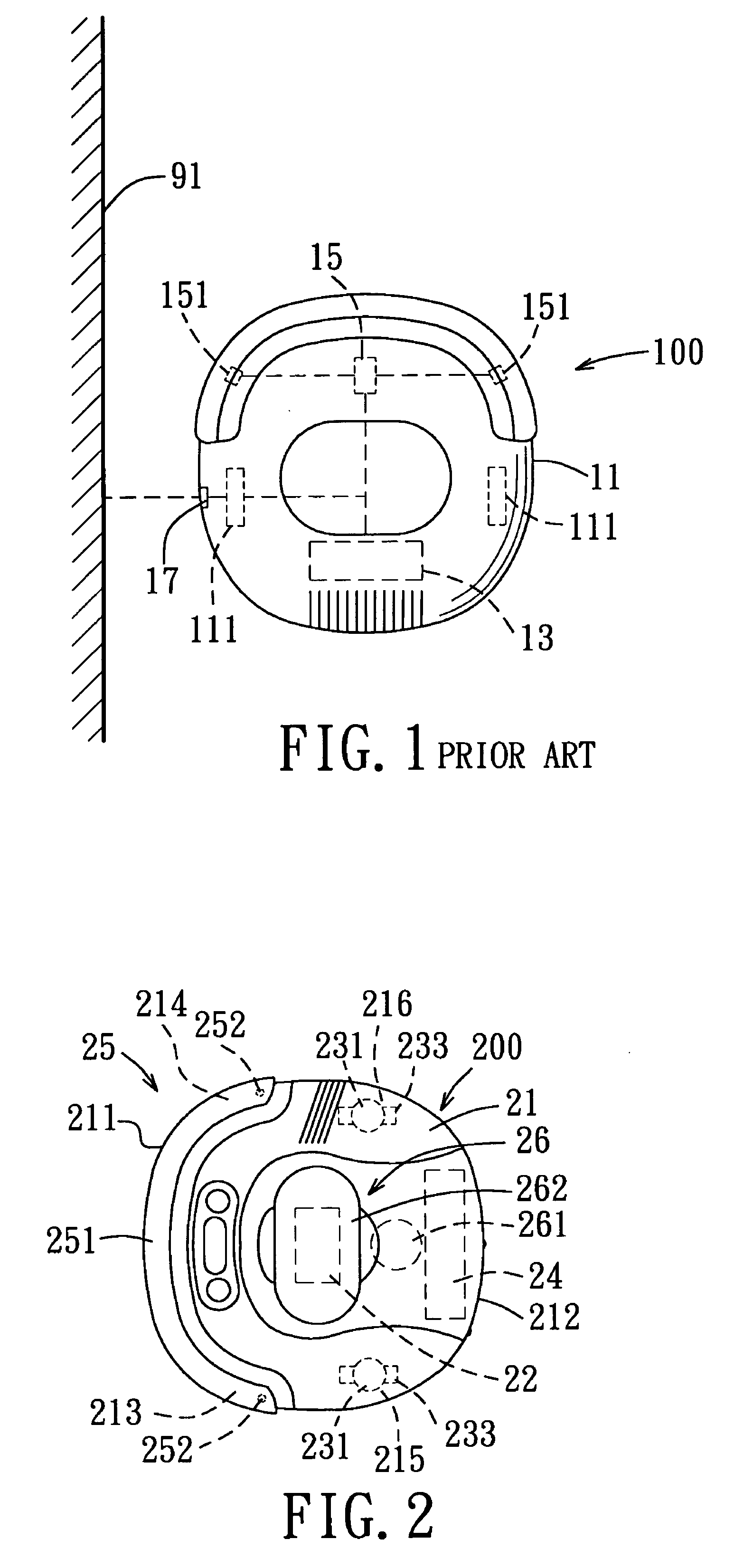 Robotic vacuum cleaner