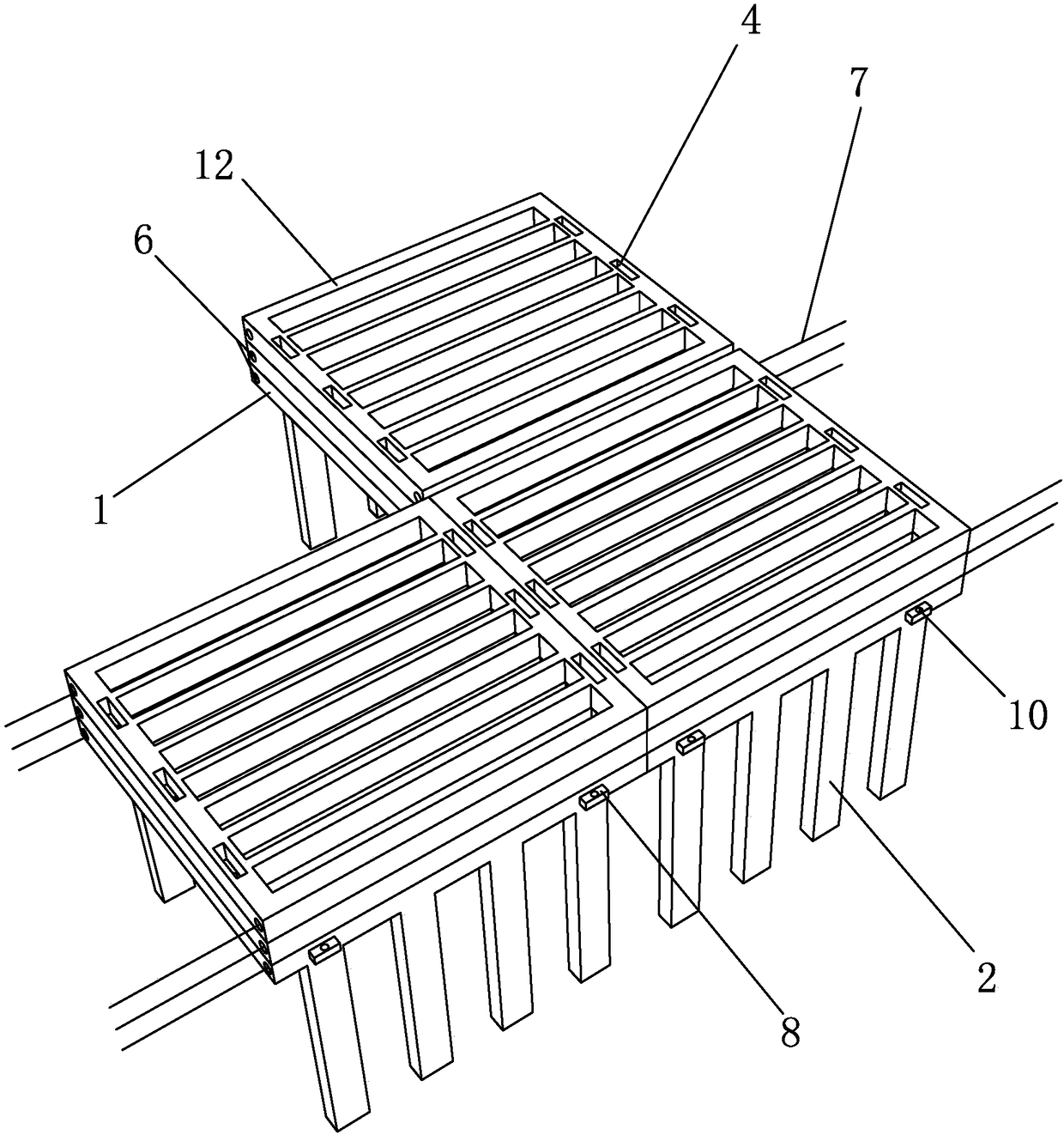 Fracture-resisting face protection plate construction method