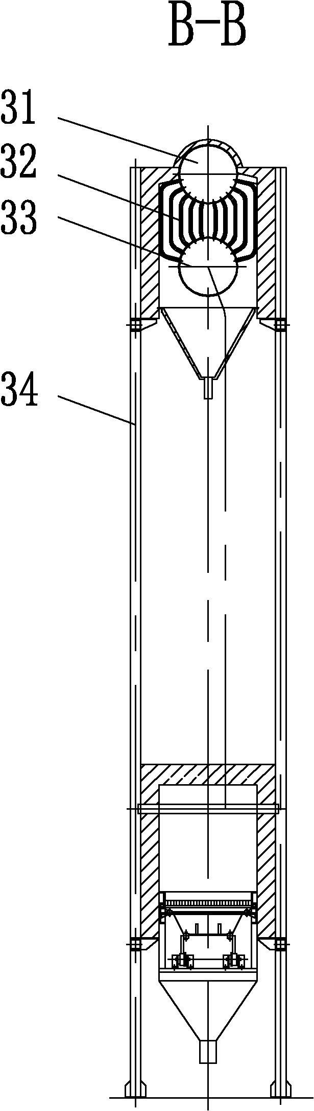 Three-dimensional hierarchical air supply combined waste incinerator