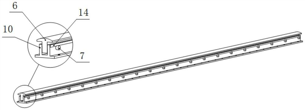 Narrow strip strain weighing sensor, narrow strip array dynamic scale and use method thereof