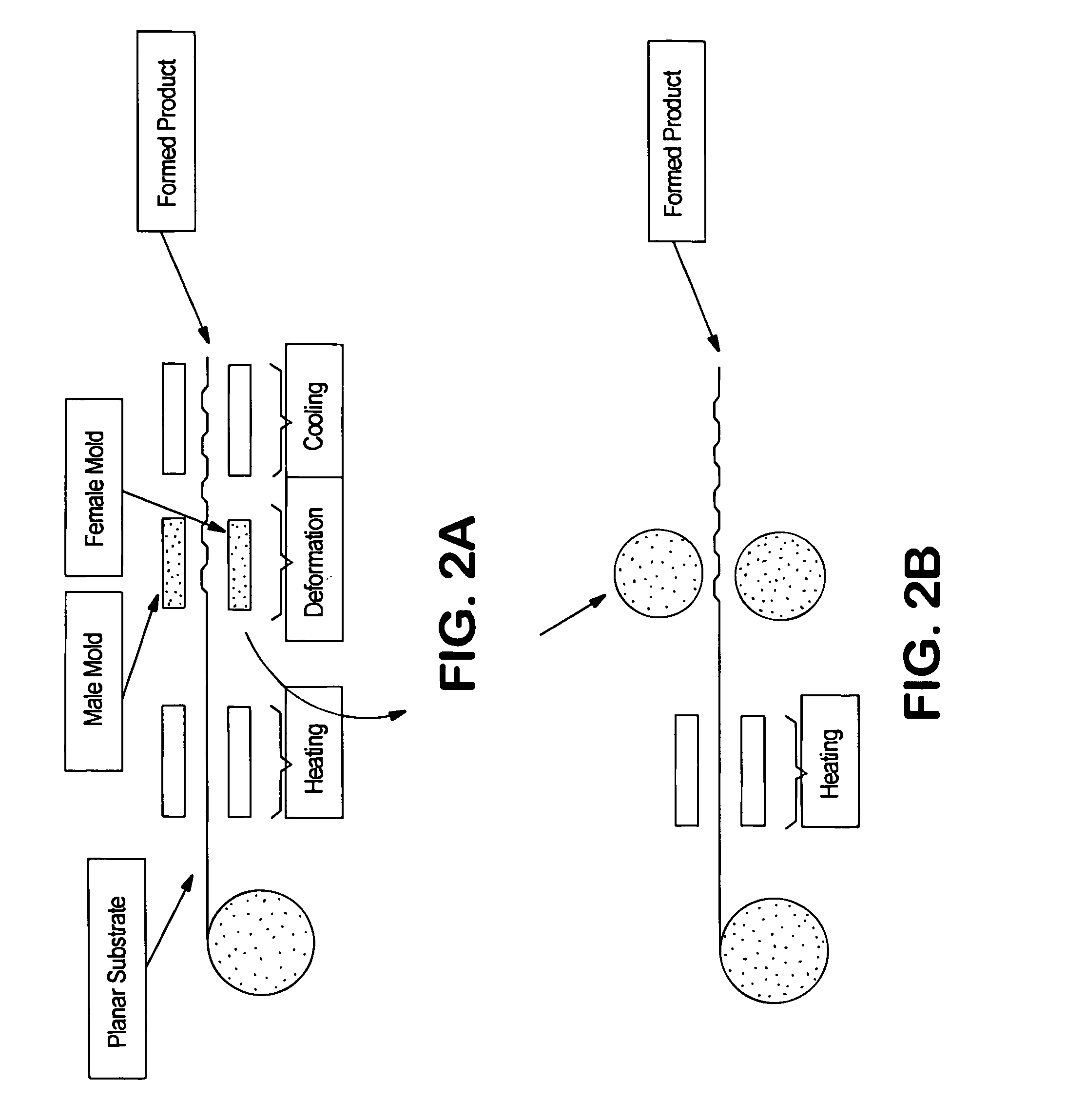 Three-dimensional deep molded structures with enhanced properties