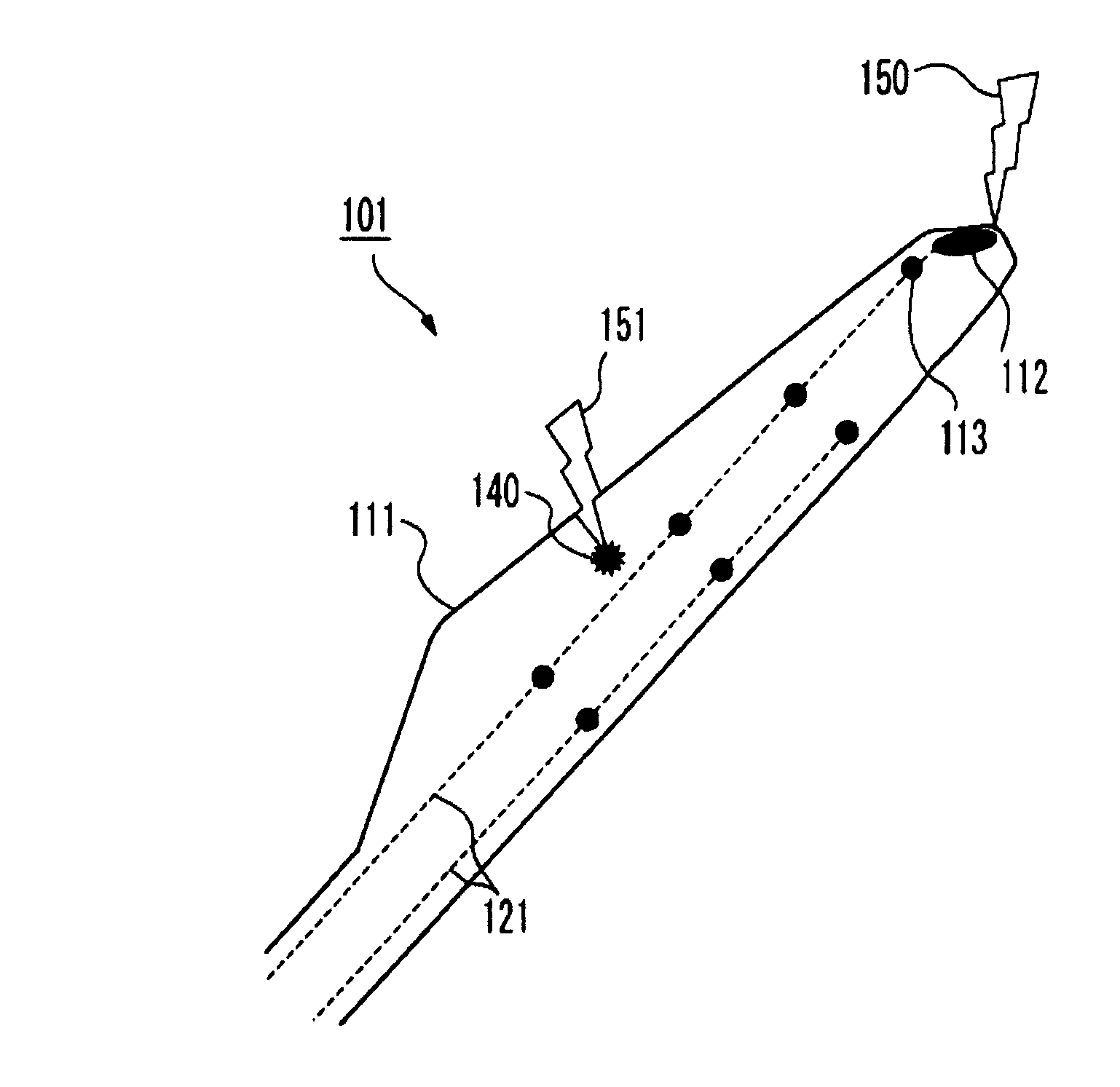 Wind turbine blade and wind turbine generator having the same