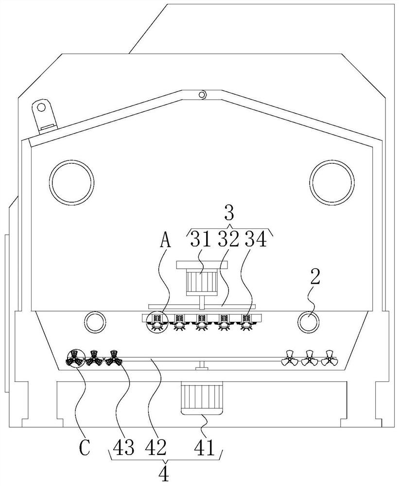 Cotton cloth dip dyeing equipment