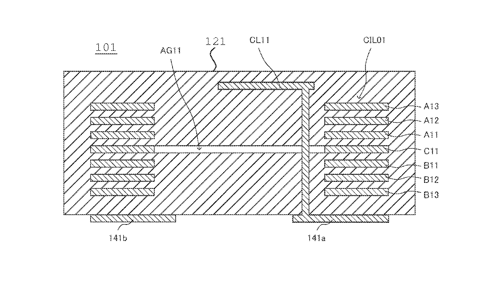 Lamination coil component and coil module