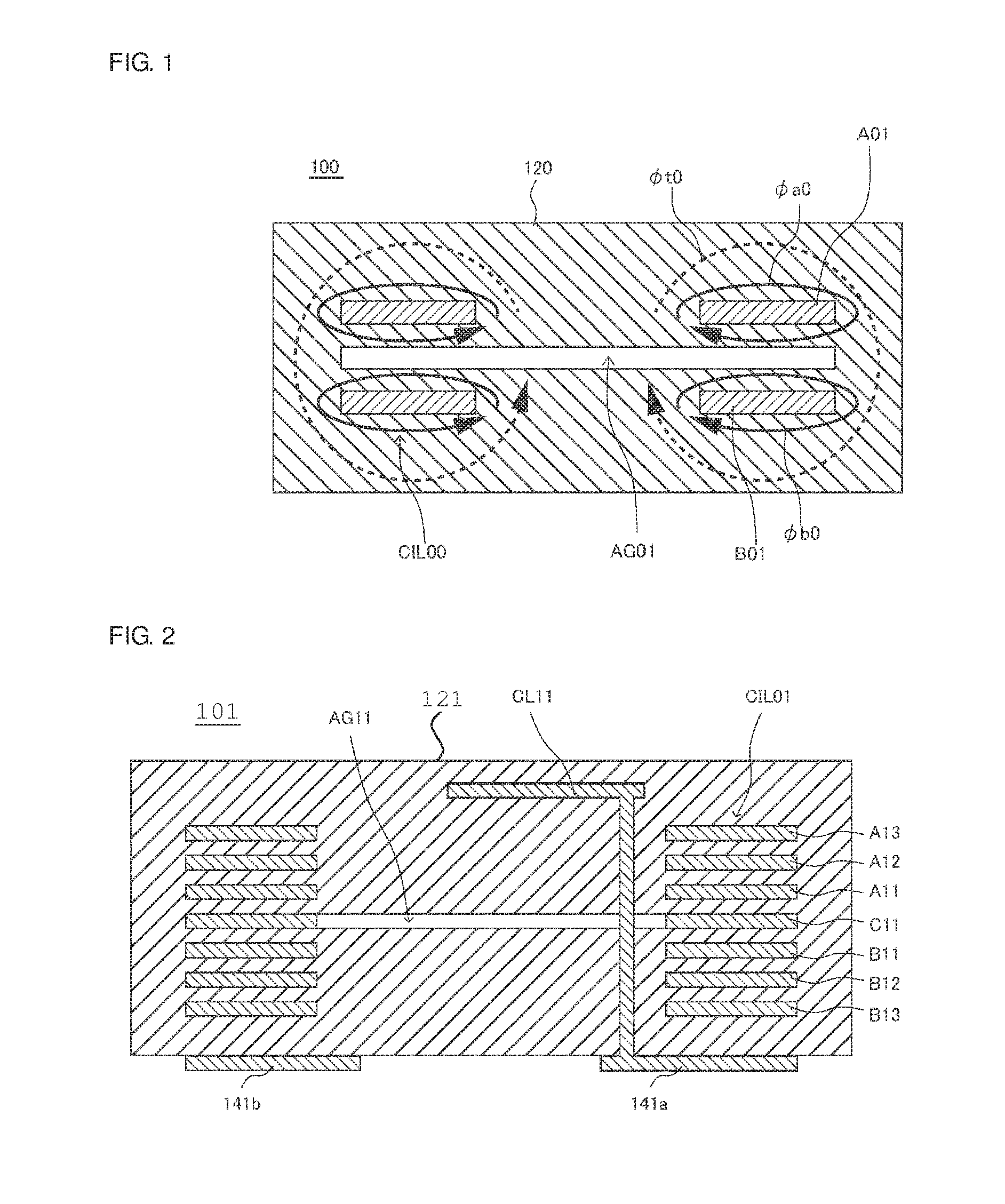 Lamination coil component and coil module