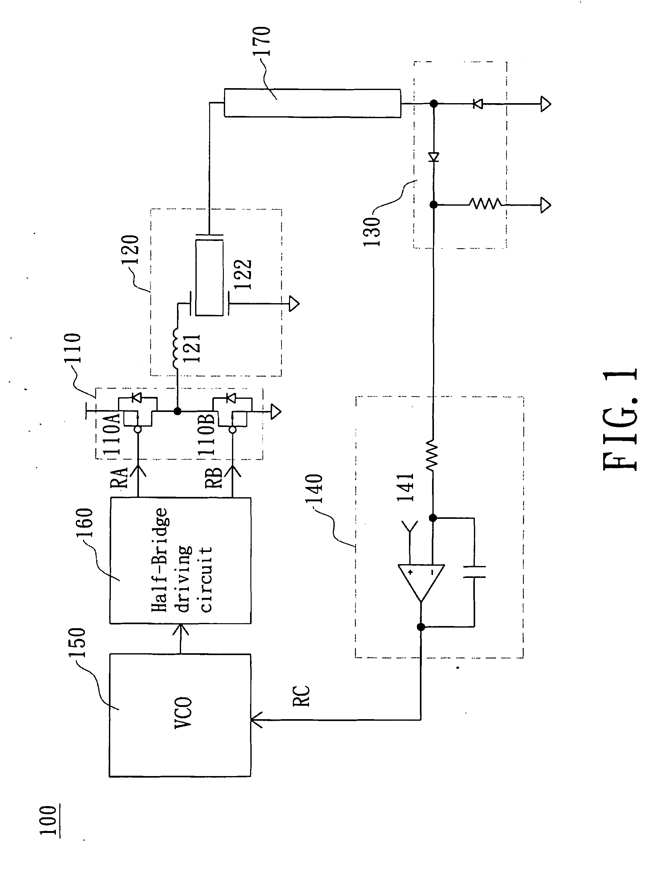 Resonant DC/AC inverter