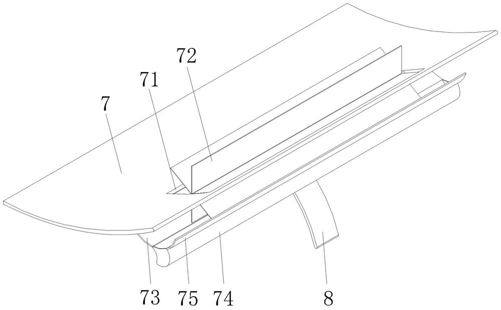 Conveying belt with running state real-time visual monitoring function