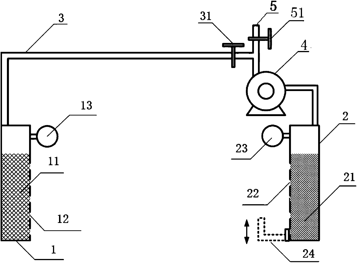 Device for cleaning water pollutants by using surface tension and application thereof