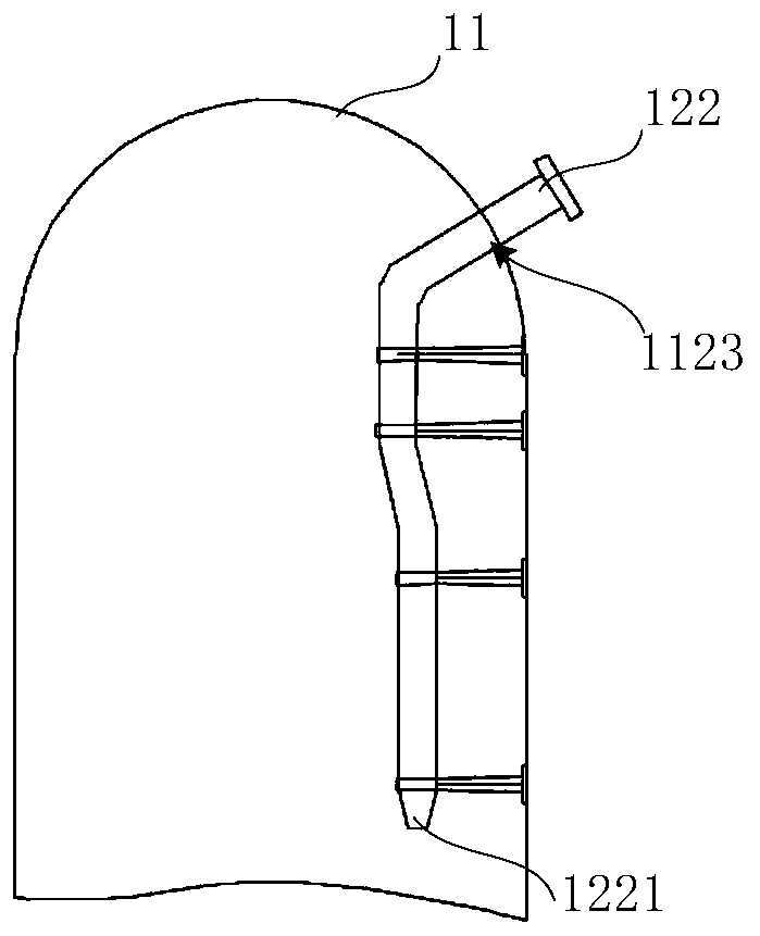 Reaction device and system and method for synthesizing acetic acid through methanol carbonylation