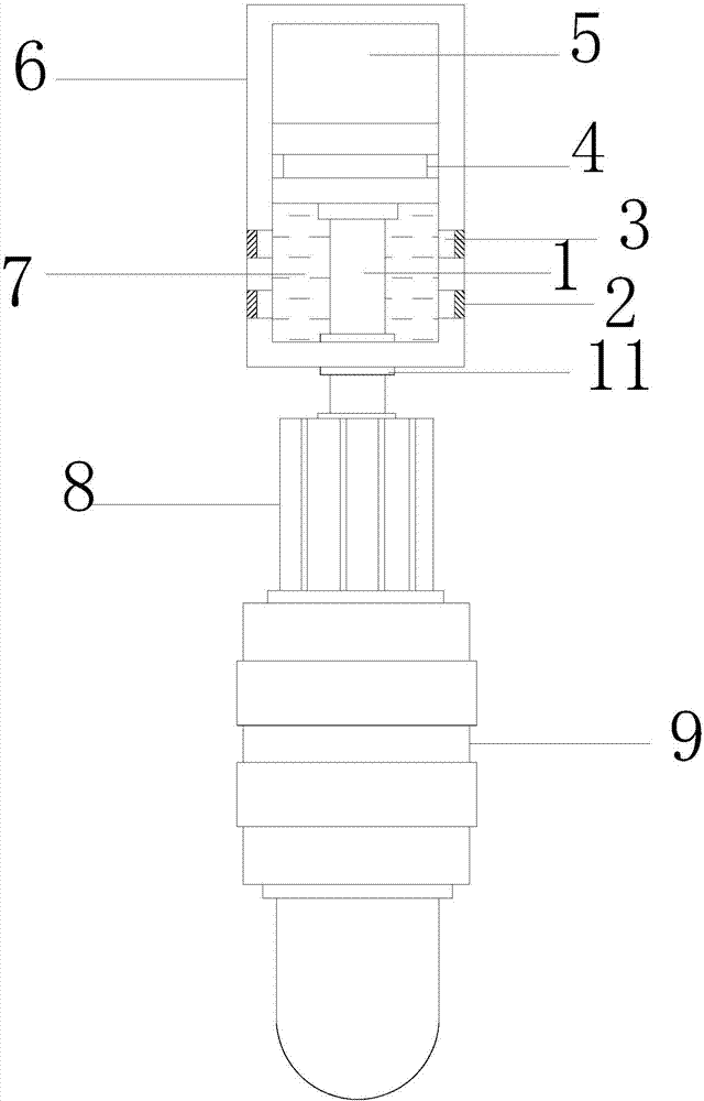 Lighting lamp on mechanical production equipment