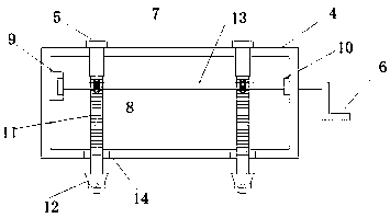 Movable sports volleyball placing rack