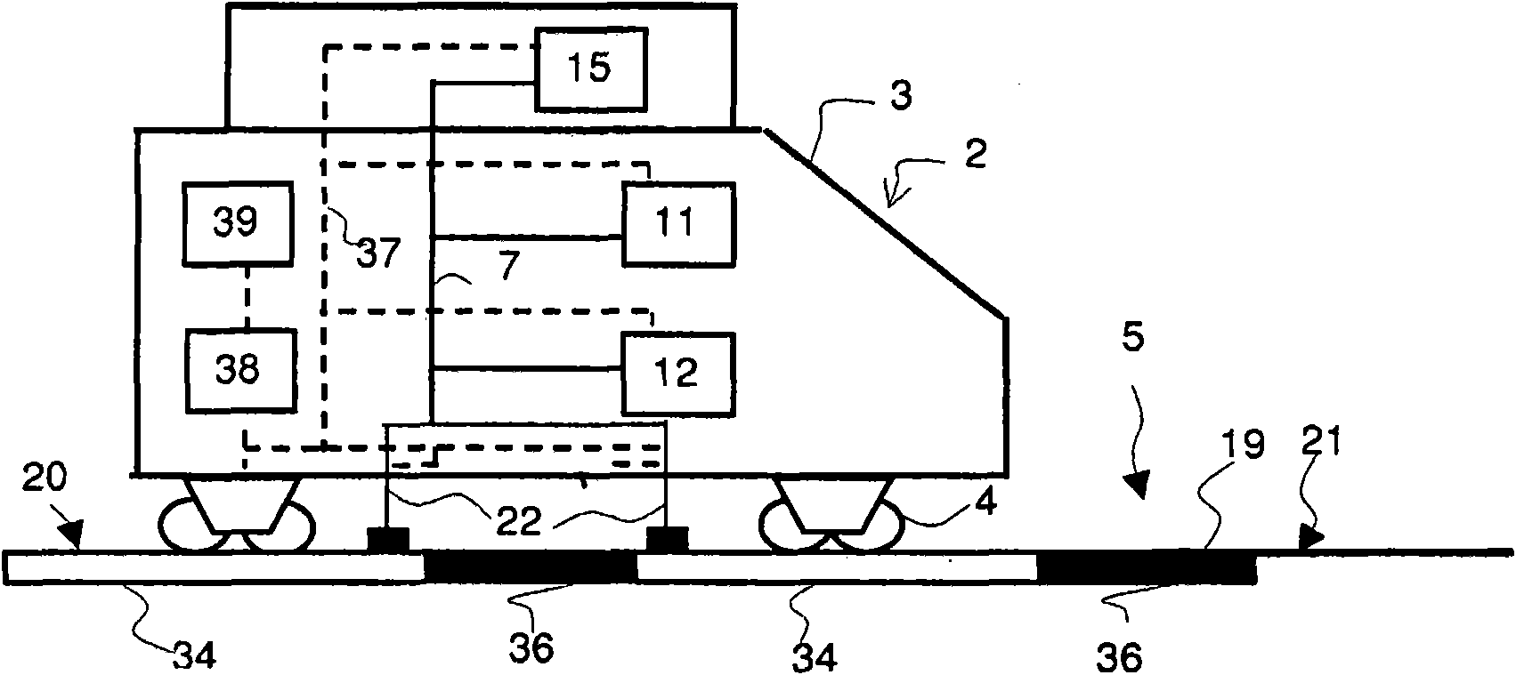 Power supply installation for a railway vehicle