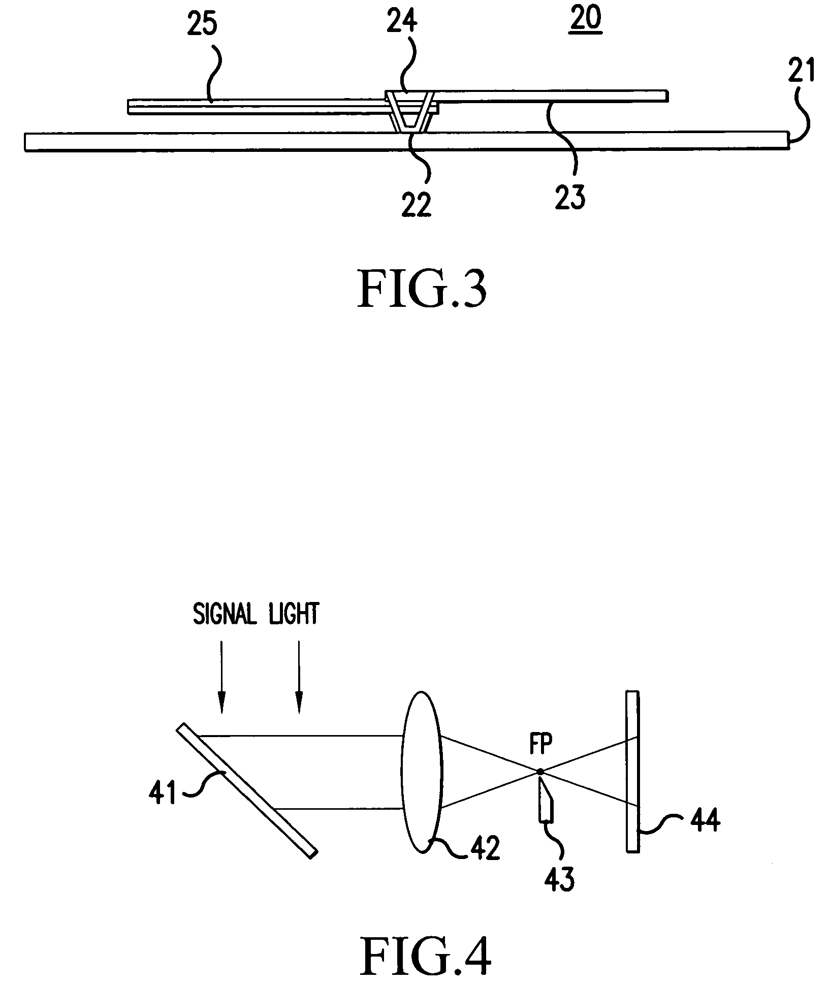 Passive broadband infrared optical limiter device based on a micro-optomechanical cantilever array
