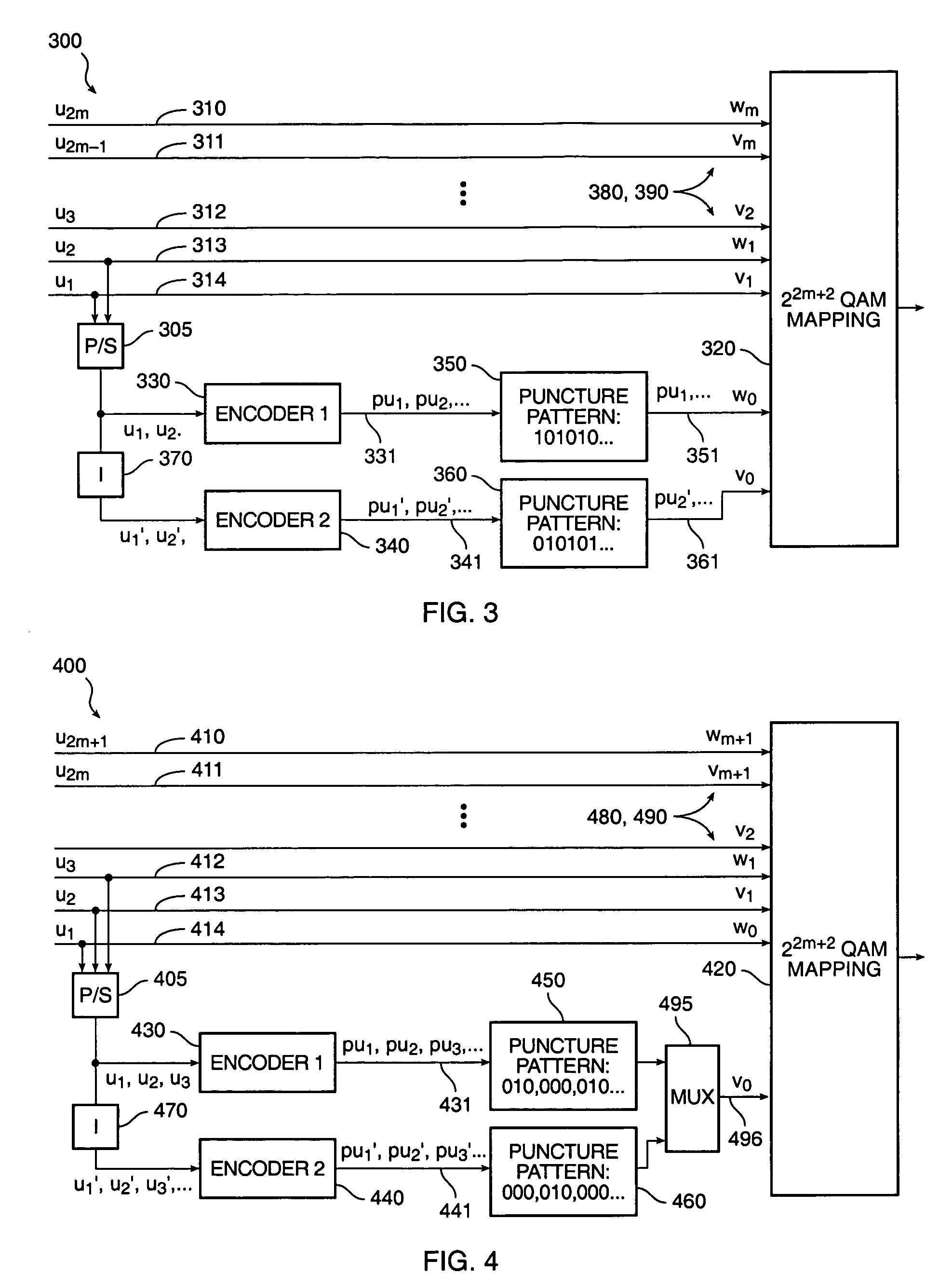 Method and system for turbo encoding in ADSL