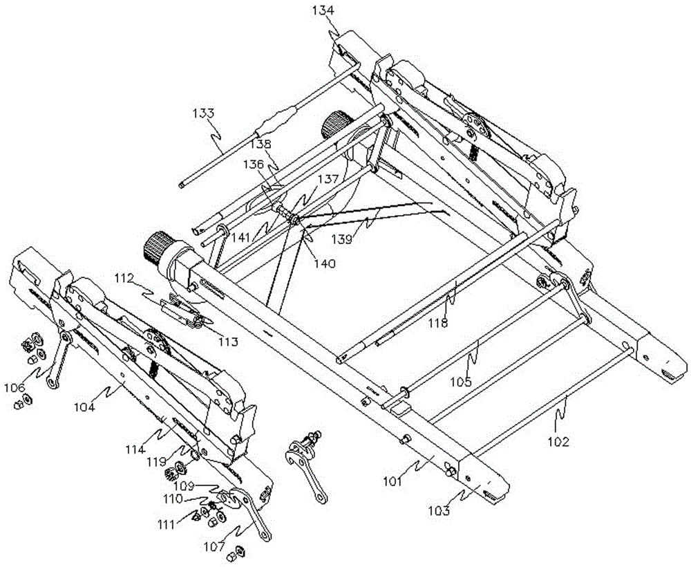 Two-way basket type child safety seat with annular unlocking mechanism