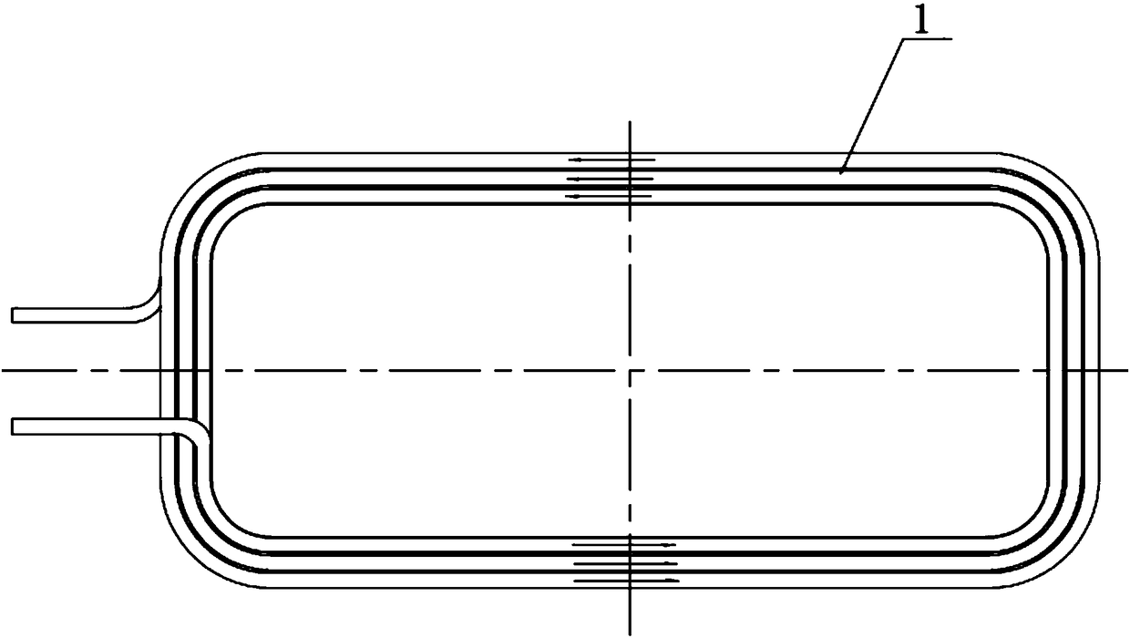 Molding device and molding method of saddle-shaped coil