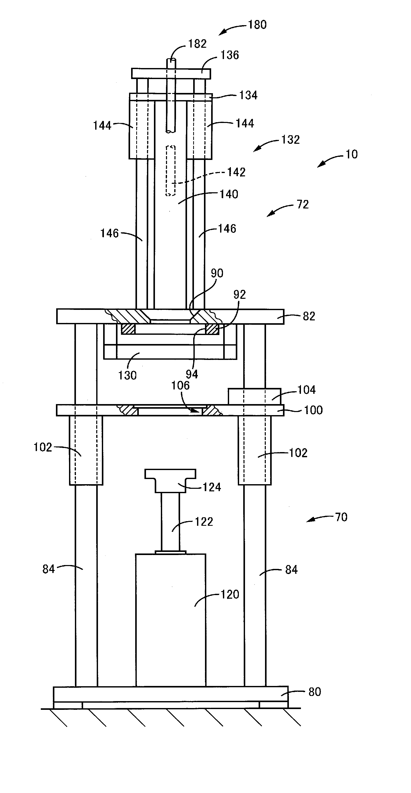 Viscous-material filling method