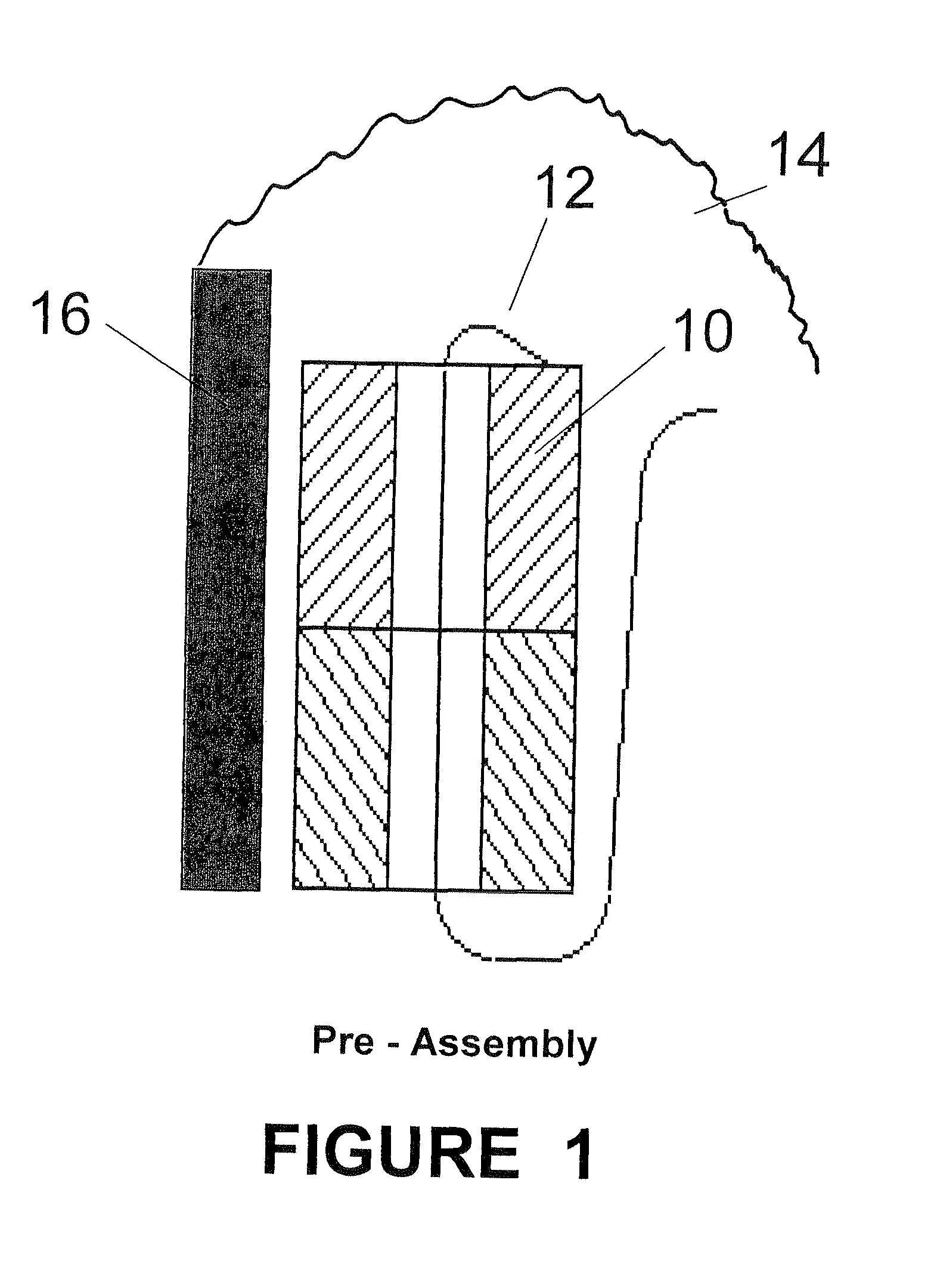 Grain retainer construction for air bag inflator