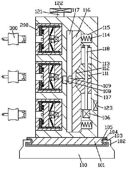 Locking connection type connector