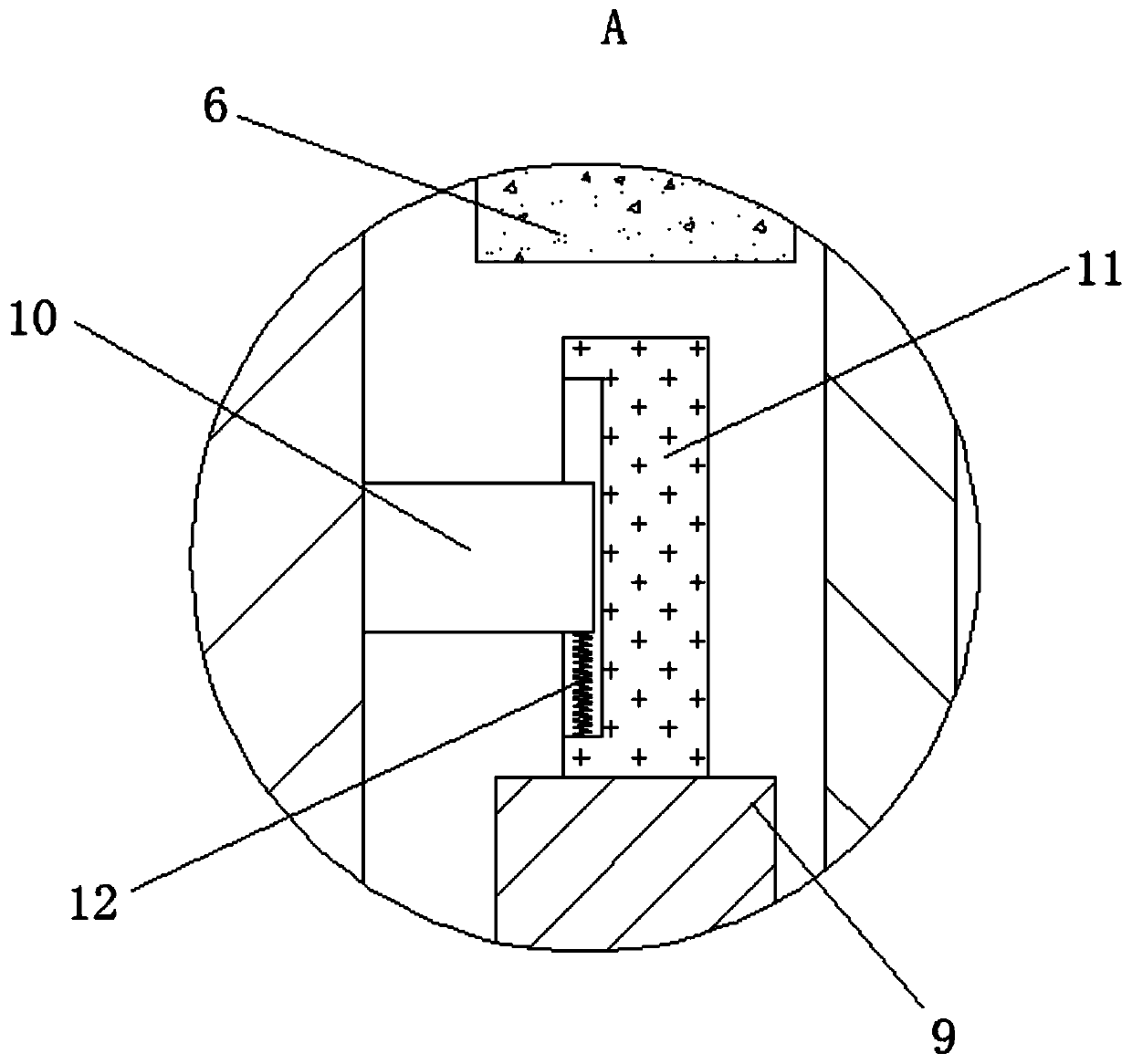 Automatic centering yarn drum positioning device for twisting machine