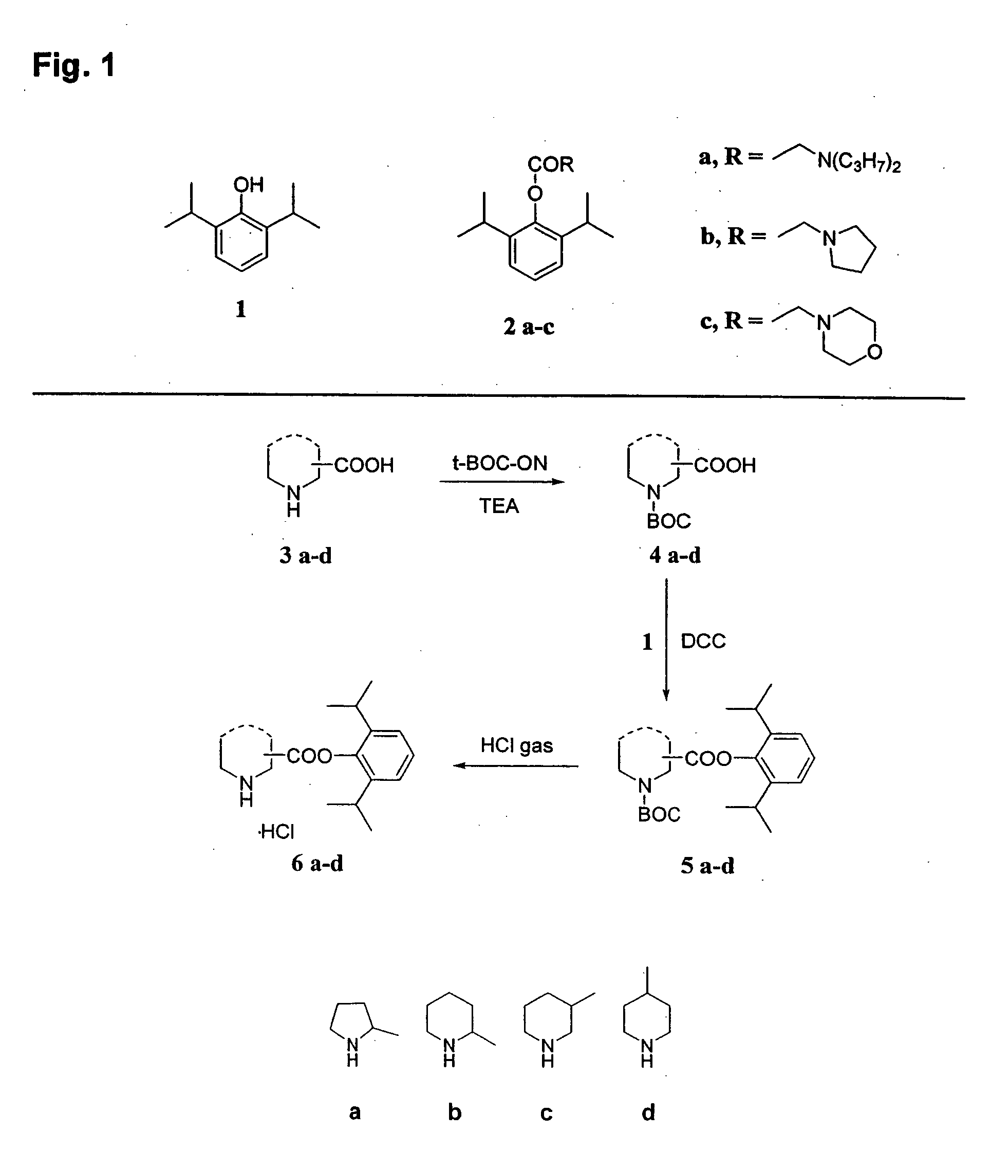 Watersoluble prodrugs of propofol