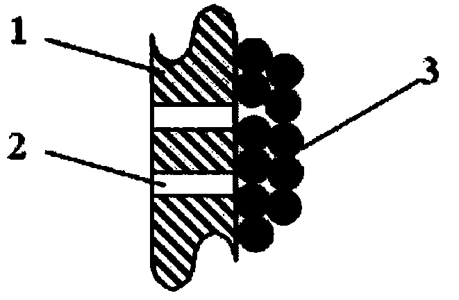 Self-dehydration hydrophobic separation membrane and preparation method