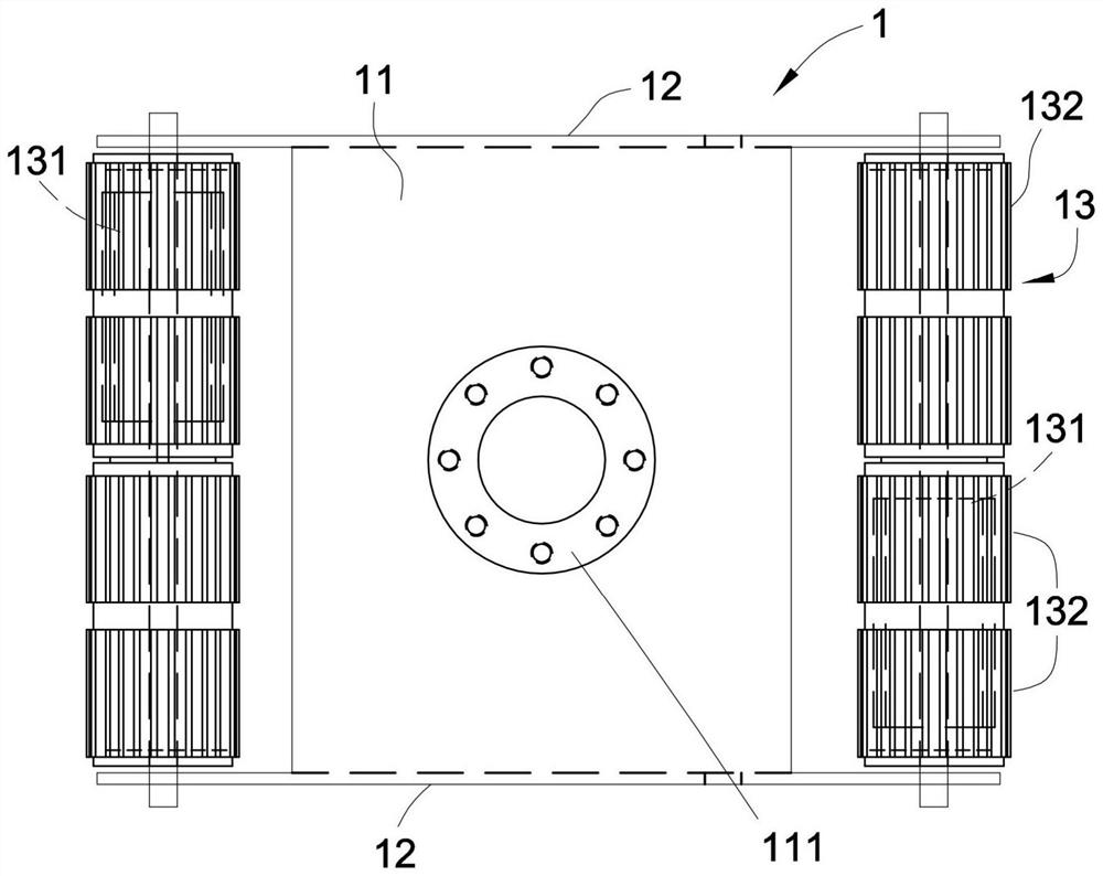 Automatic wall cleaning mechanism and wall adsorption device