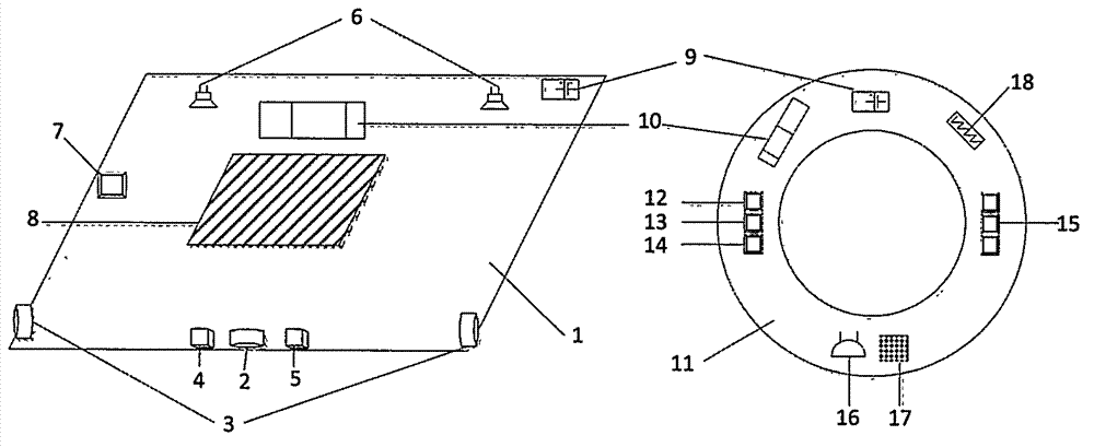 Novel wearable blind guiding equipment and working method thereof