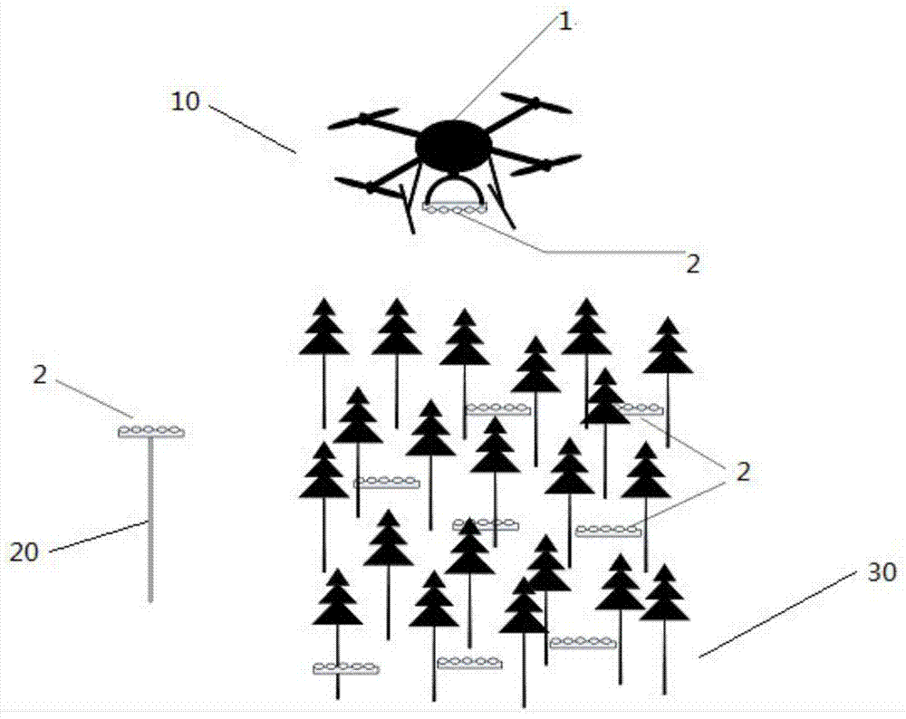 Vegetation canopy photosynthetically active radiation absorption ratio and surface albedo observation system and method