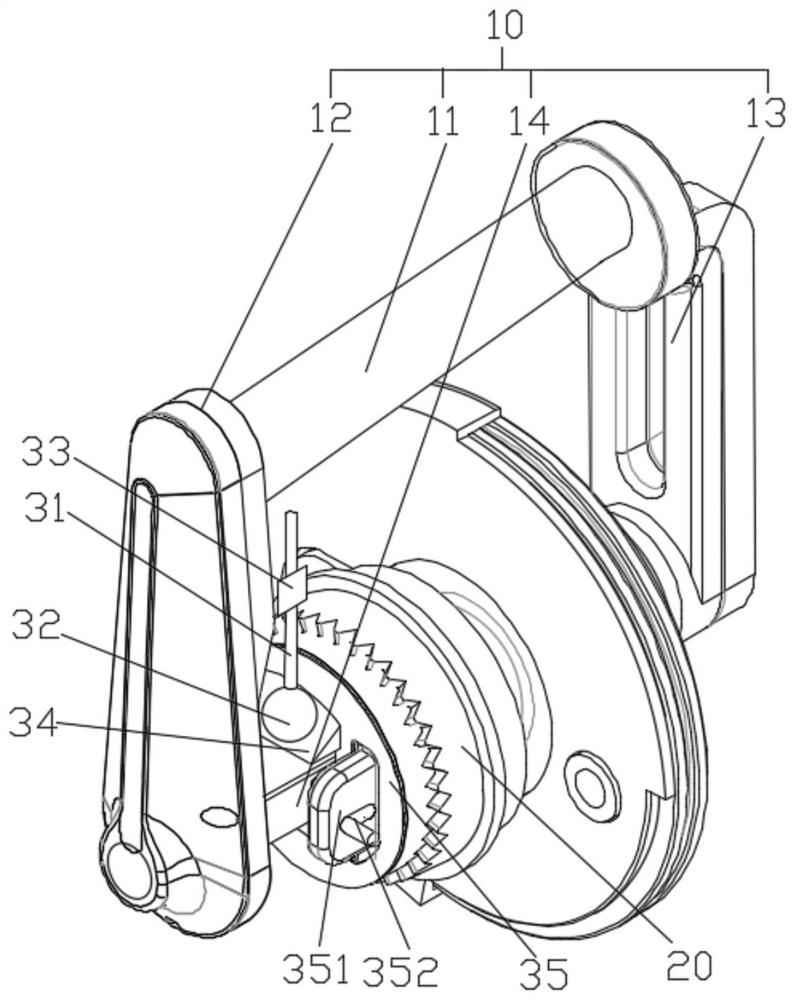 Endoscope self-locking device and endoscope