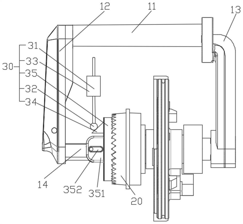 Endoscope self-locking device and endoscope