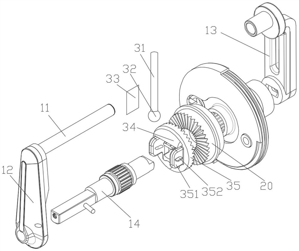 Endoscope self-locking device and endoscope