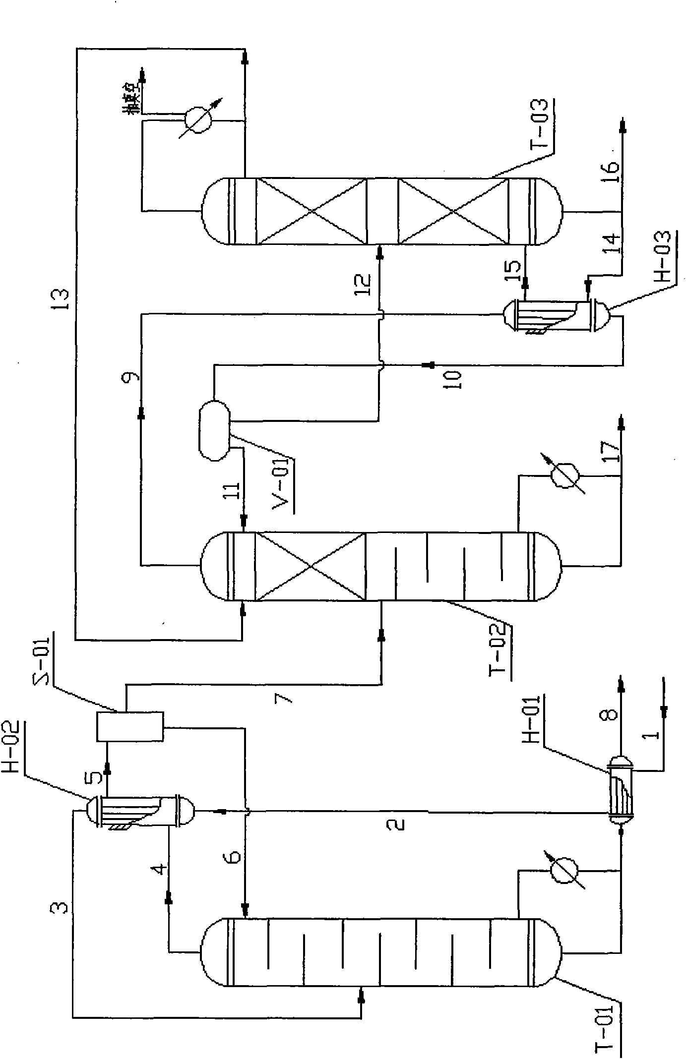 Process for separating and recovering butyl acetate and butyl alcohol in wastewater by using azeotropic rectification