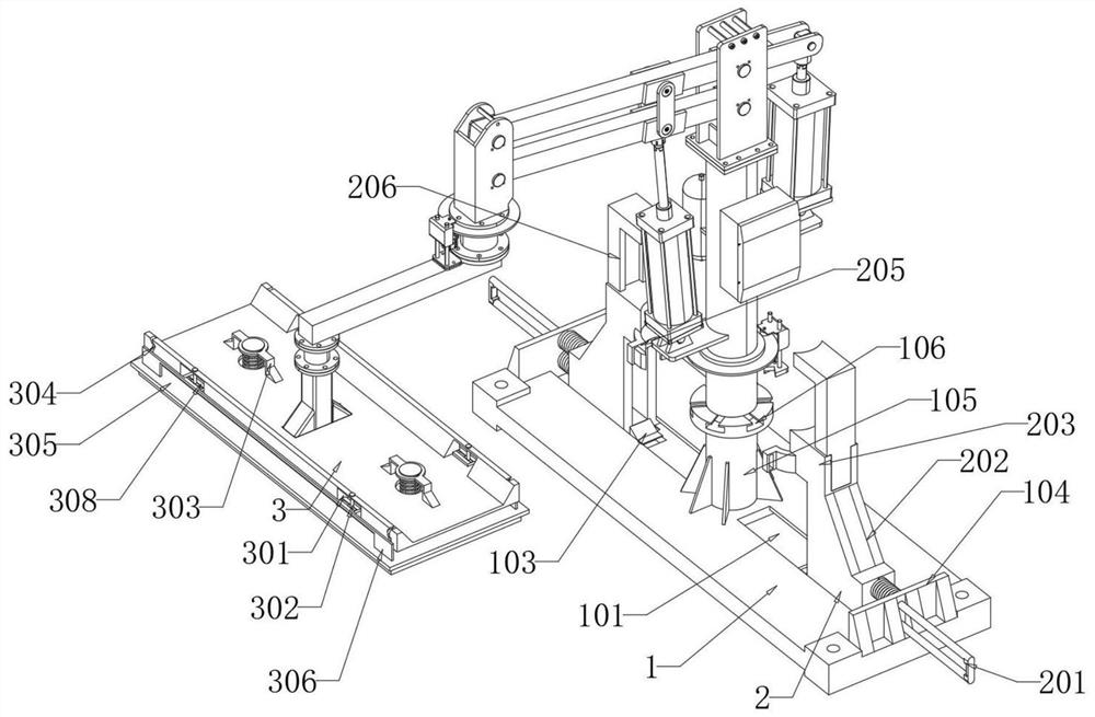 Mechanical arm type cleaning device for photovoltaic power station