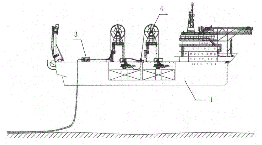 Method for dynamically monitoring power cable in real time by three-synchronization underwater robot