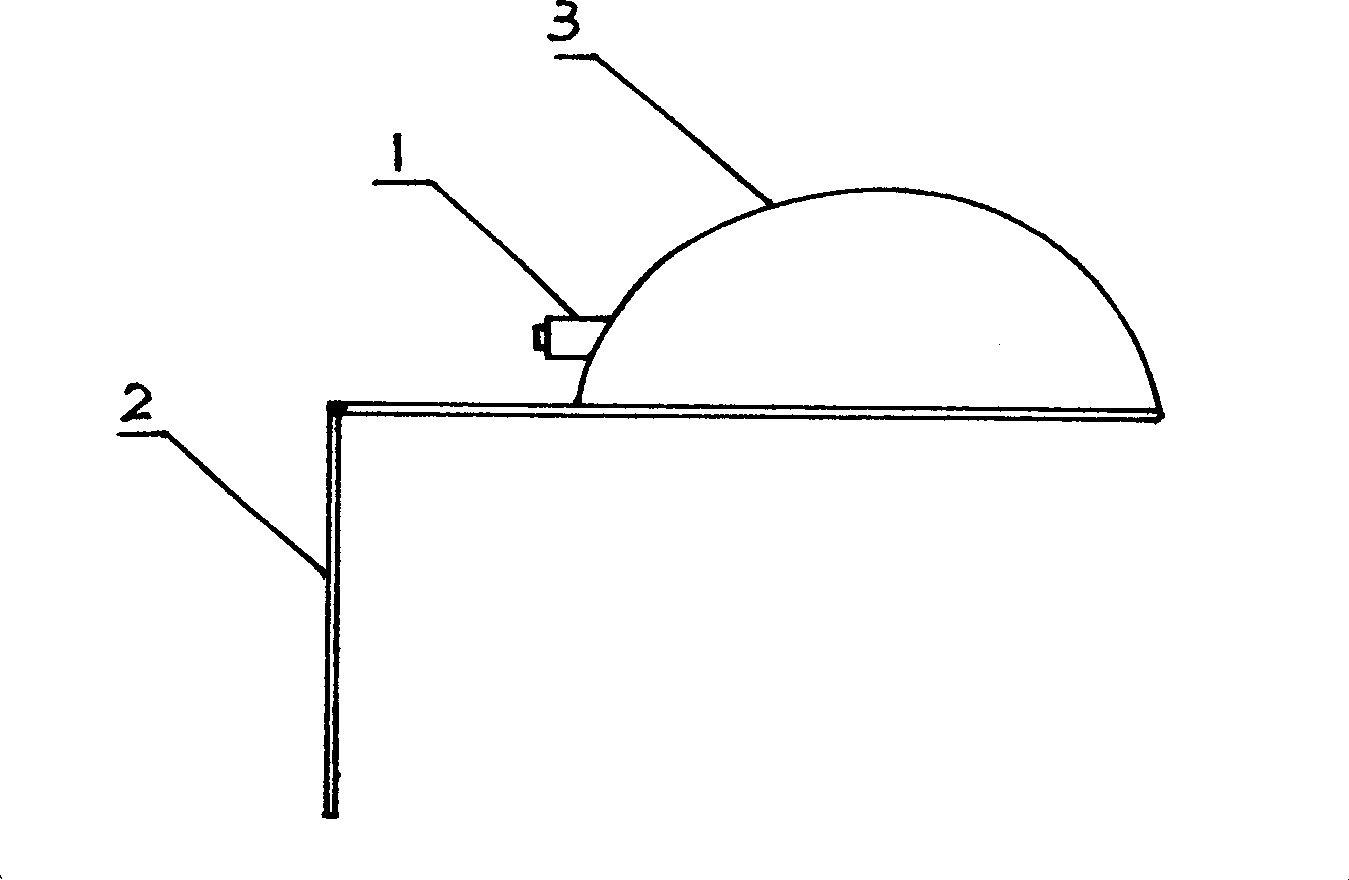 Automatic antiglare device for vehicle