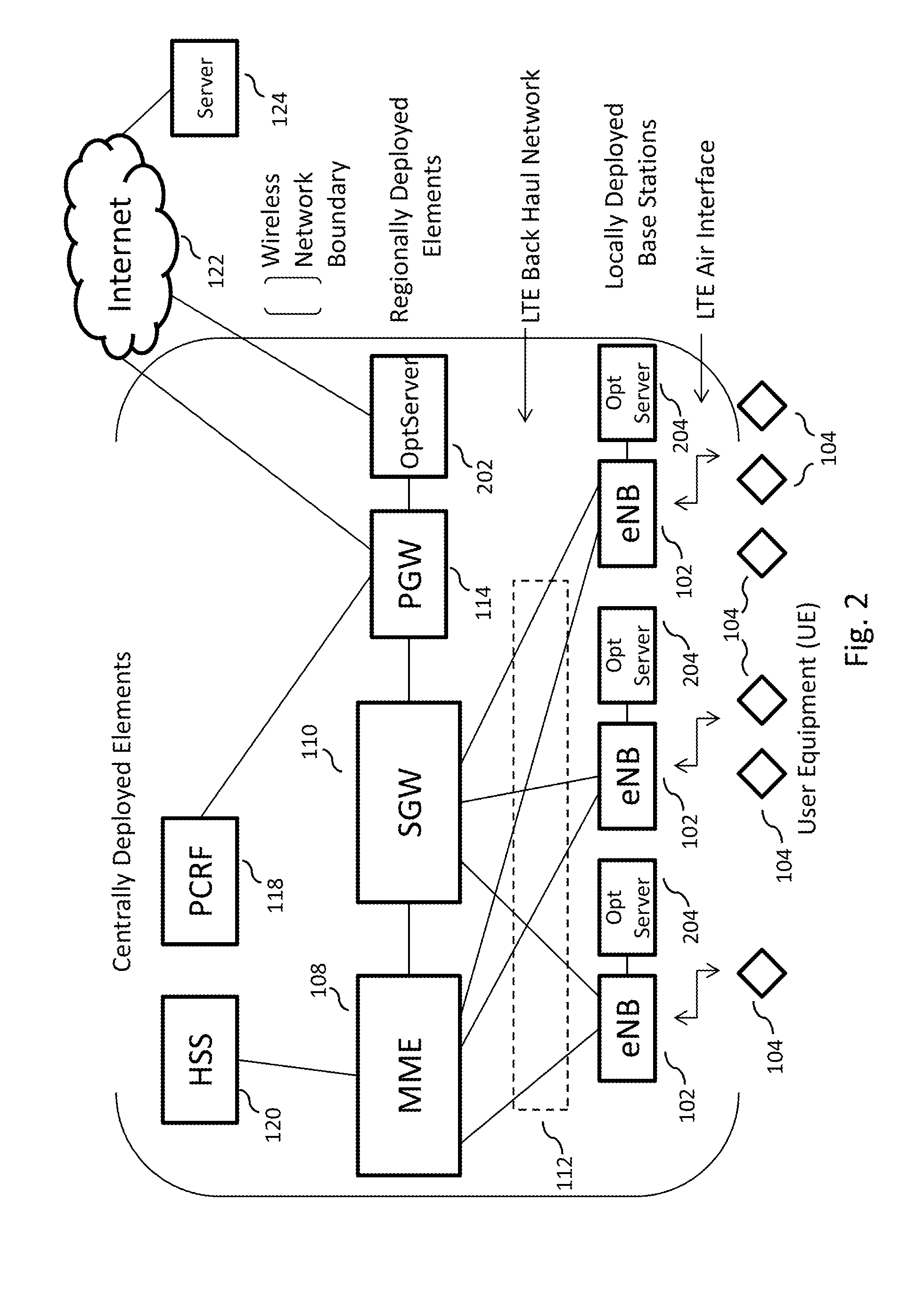 Efficient delivery of real-time asynchronous services over a wireless network