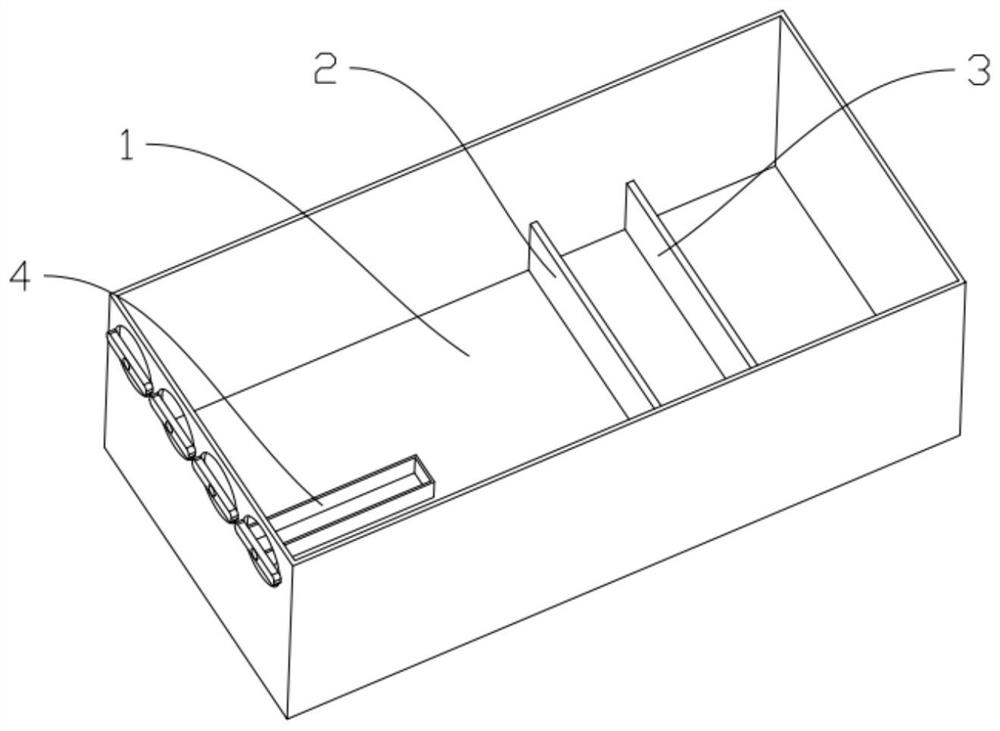 Simulation measurement device for freezing and thawing wind erosion of land